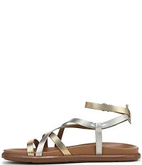 Naturalizer Fame Strappy Metallic Sandals