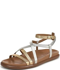 Naturalizer Fame Strappy Metallic Sandals