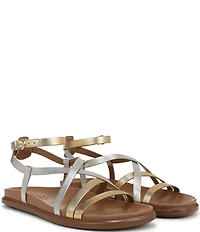 Naturalizer Fame Strappy Metallic Sandals
