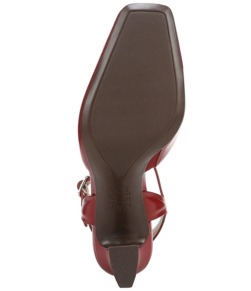 Naturalizer Frankie Leather Ankle Wrap Pumps