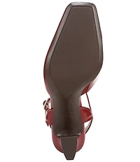 Naturalizer Frankie Leather Ankle Wrap Pumps