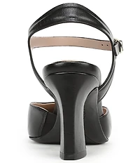 Naturalizer Frankie Leather Ankle Wrap Pumps