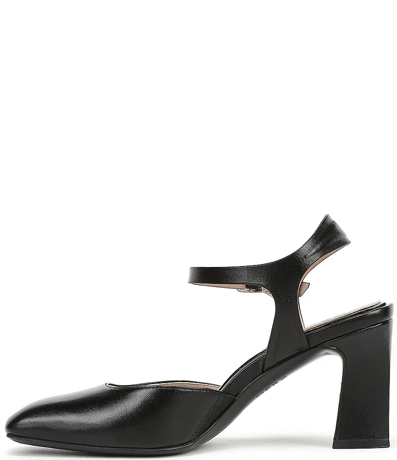 Naturalizer Frankie Leather Ankle Wrap Pumps