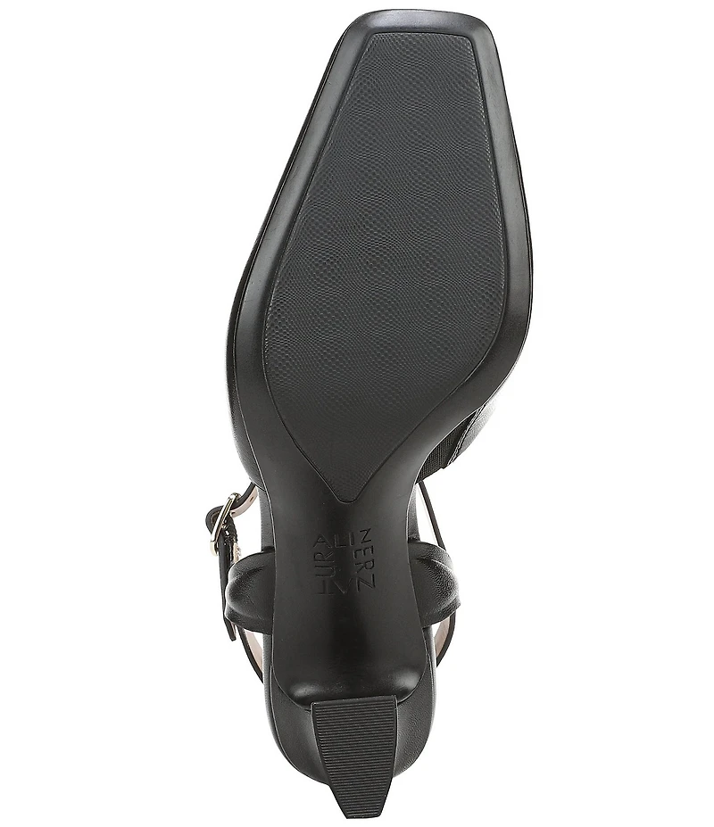 Naturalizer Frankie Leather Ankle Wrap Pumps