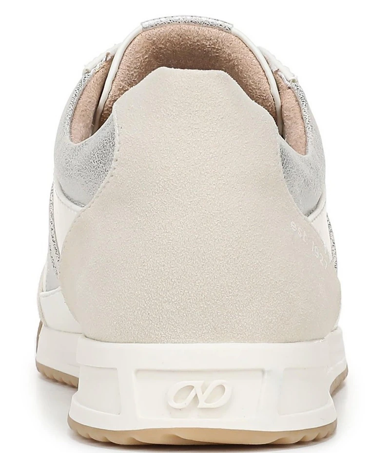 Naturalizer Garnet Nubuck Metallic Accent Lace Up Sneakers