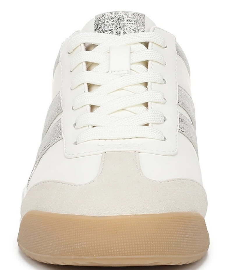 Naturalizer Garnet Nubuck Metallic Accent Lace Up Sneakers