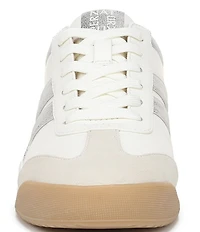 Naturalizer Garnet Nubuck Metallic Accent Lace Up Sneakers