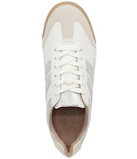 Naturalizer Garnet Nubuck Metallic Accent Lace Up Sneakers