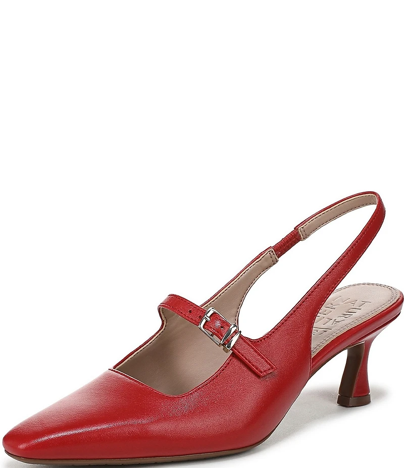 Naturalizer Gemini Leather Slingback Mary Jane Pumps