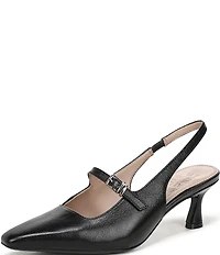 Naturalizer Gemini Leather Slingback Mary Jane Pumps