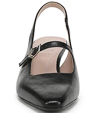 Naturalizer Gemini Leather Slingback Mary Jane Pumps