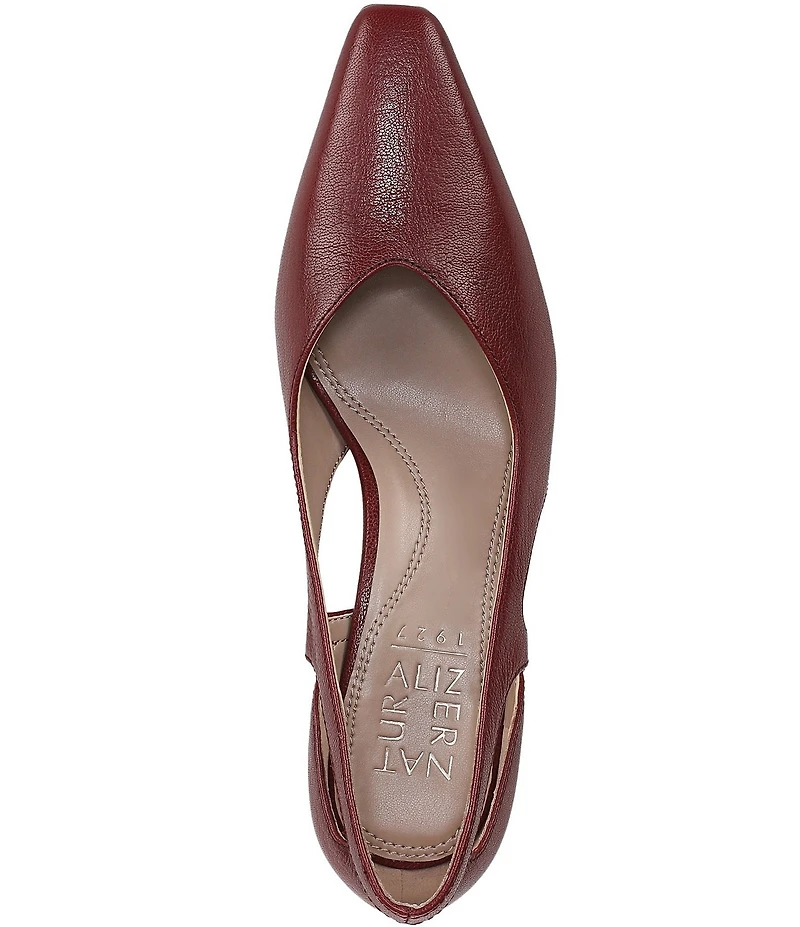 Naturalizer Gracie Pointed Toe Leather Pumps
