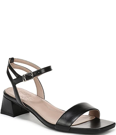 Naturalizer Hana Leather Ankle Wrap Dress Sandals