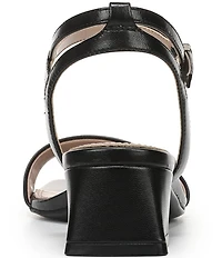 Naturalizer Hana Leather Ankle Wrap Dress Sandals