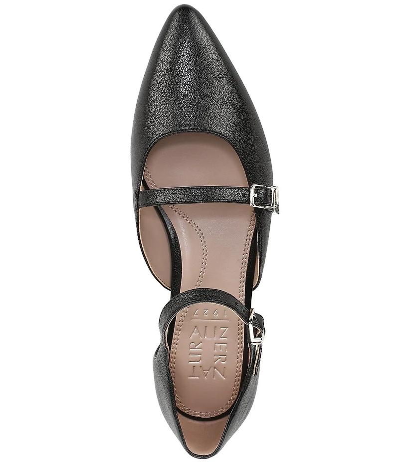 Naturalizer Harmony Leather Mary Jane Flats