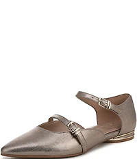 Naturalizer Harmony Leather Mary Jane Flats