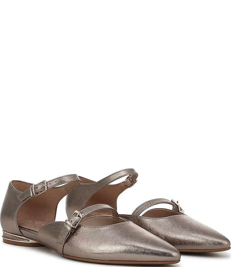 Naturalizer Harmony Leather Mary Jane Flats