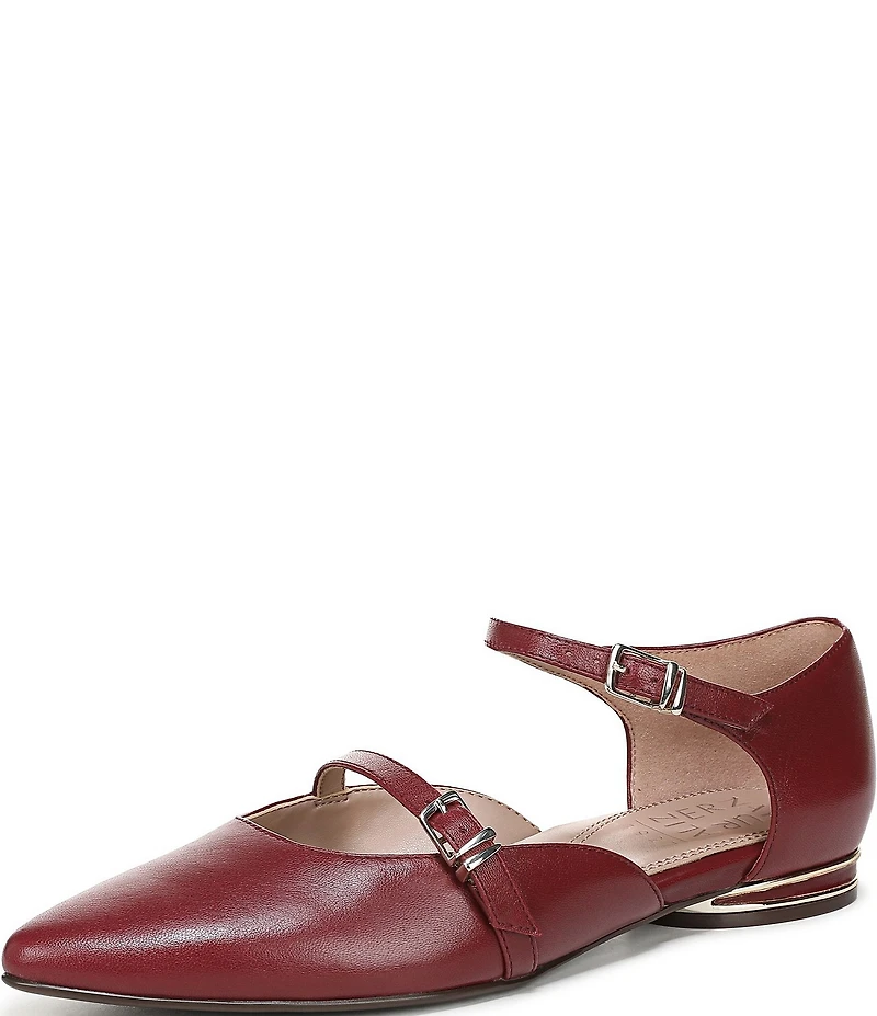 Naturalizer Harmony Leather Mary Jane Flats