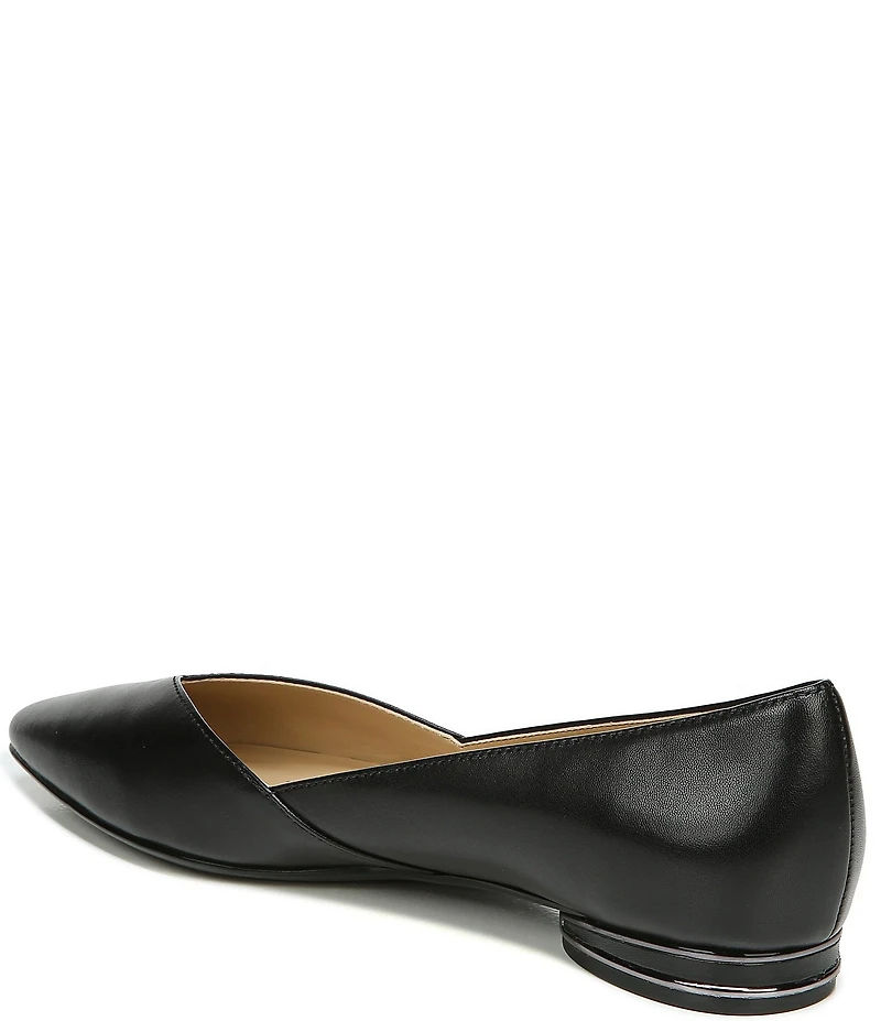 Naturalizer Havana Leather Pointed Toe Dress Flats