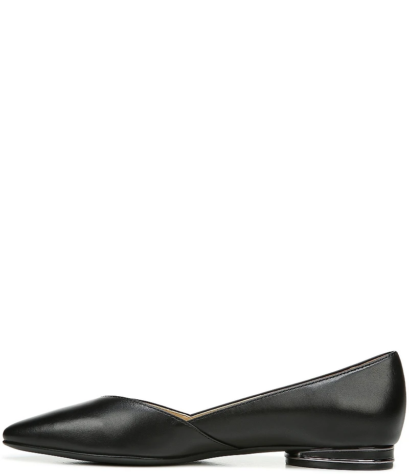 Naturalizer Havana Leather Pointed Toe Dress Flats