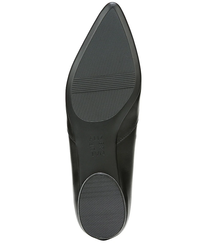 Naturalizer Havana Leather Pointed Toe Dress Flats
