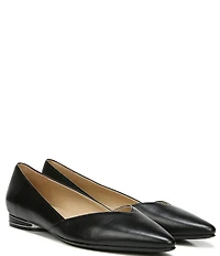 Naturalizer Havana Leather Pointed Toe Dress Flats