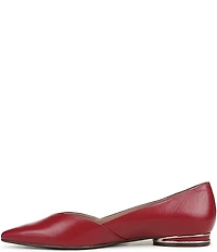 Naturalizer Havana Leather Pointed Toe Ballet Flats