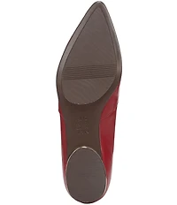 Naturalizer Havana Leather Pointed Toe Ballet Flats