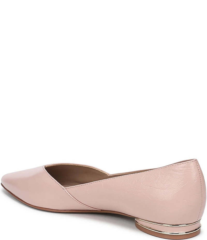 Naturalizer Havana Leather Pointed Toe Dress Flats