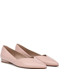 Naturalizer Havana Leather Pointed Toe Dress Flats
