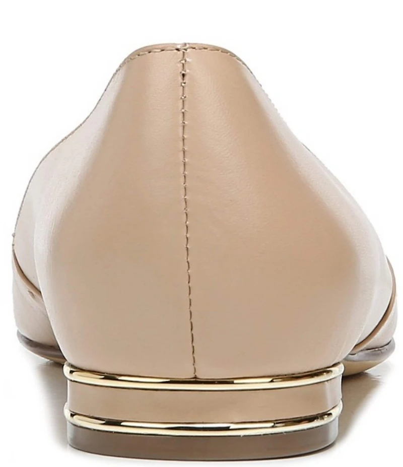 Naturalizer Havana Leather Pointed Toe Dress Flats