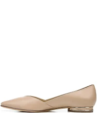 Naturalizer Havana Leather Pointed Toe Dress Flats