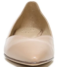 Naturalizer Havana Leather Pointed Toe Dress Flats