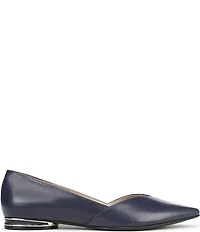 Naturalizer Havana Leather Pointed Toe Dress Flats