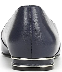Naturalizer Havana Leather Pointed Toe Dress Flats