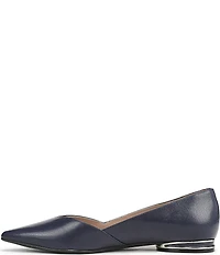 Naturalizer Havana Leather Pointed Toe Dress Flats