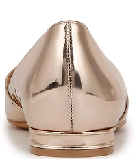 Naturalizer Havana Patent Mirror Metallic Pointed Toe Dress Flats