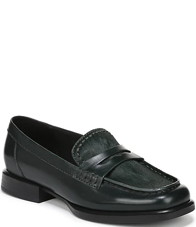 Naturalizer 27 EDIT Haven Leather and Calf Hair Penny Loafers