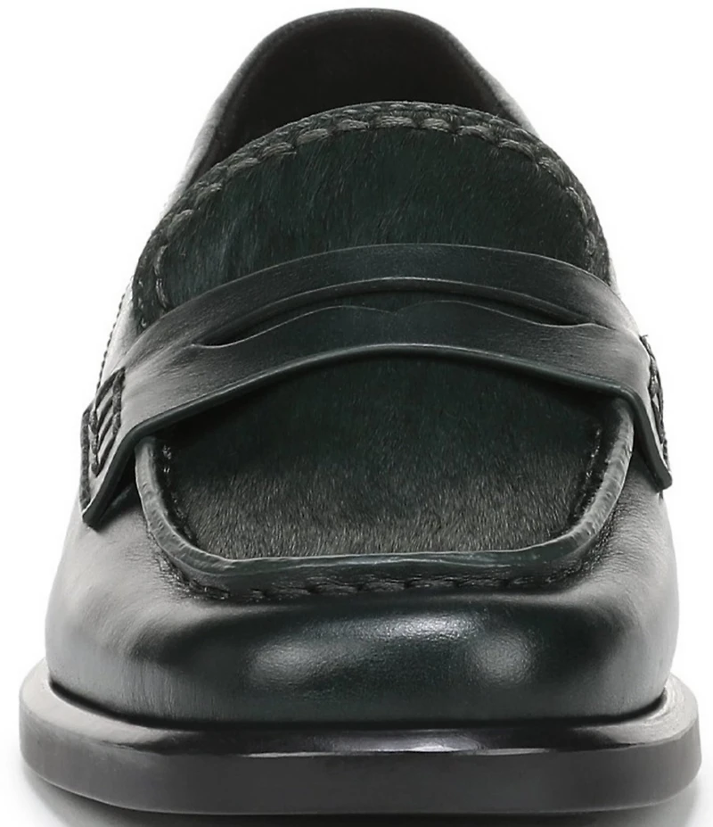 Naturalizer 27 EDIT Haven Leather and Calf Hair Penny Loafers