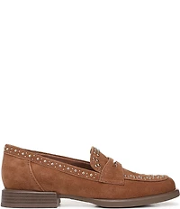 Naturalizer Haven Studded Suede Penny Loafers