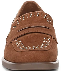 Naturalizer Haven Studded Suede Penny Loafers