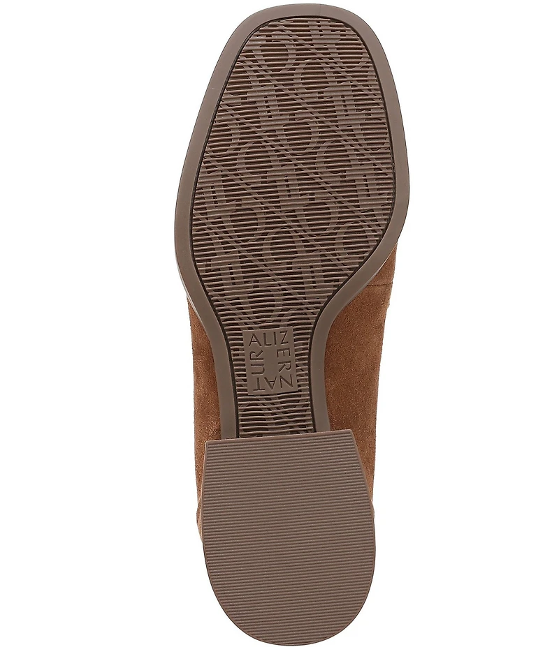 Naturalizer Haven Studded Suede Penny Loafers