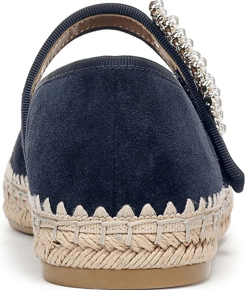 Naturalizer Java Suede Mary Jane Espadrille Flats