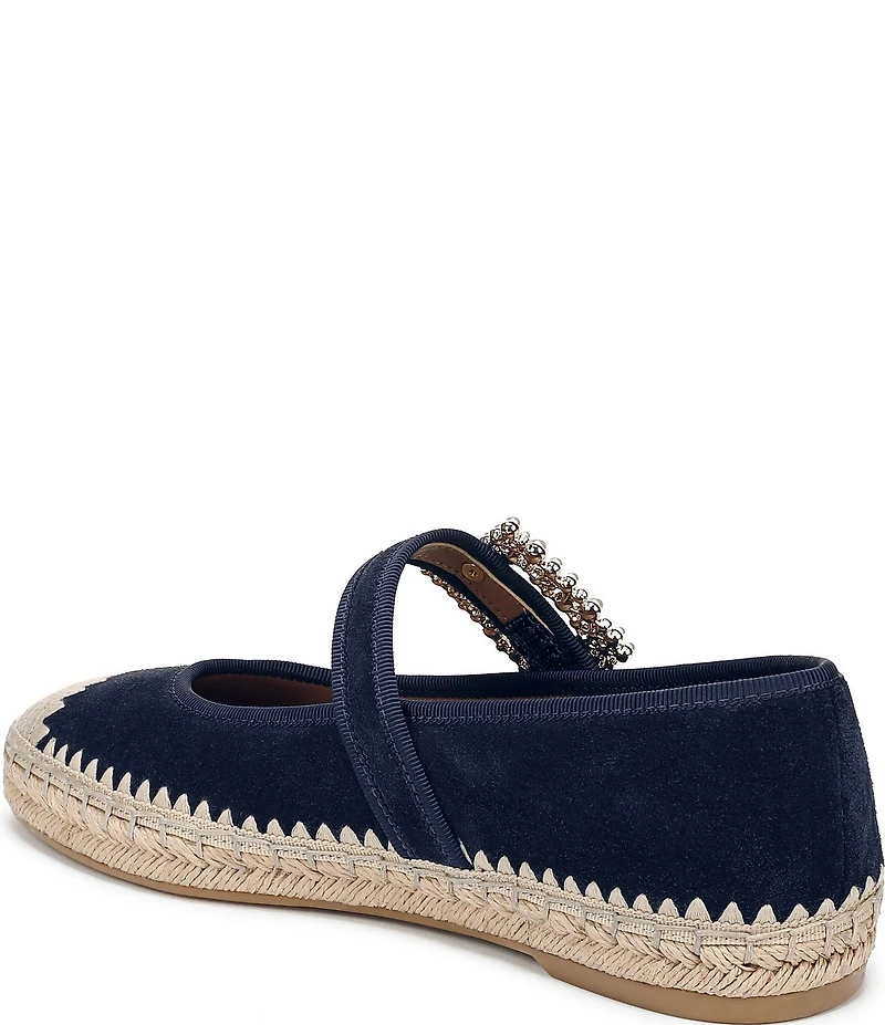 Naturalizer Java Suede Mary Jane Espadrille Flats