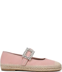 Naturalizer Java Suede Mary Jane Espadrille Flats