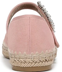 Naturalizer Java Suede Mary Jane Espadrille Flats