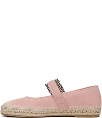 Naturalizer Java Suede Mary Jane Espadrille Flats