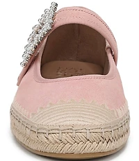 Naturalizer Java Suede Mary Jane Espadrille Flats