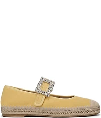 Naturalizer Java Suede Mary Jane Espadrille Flats