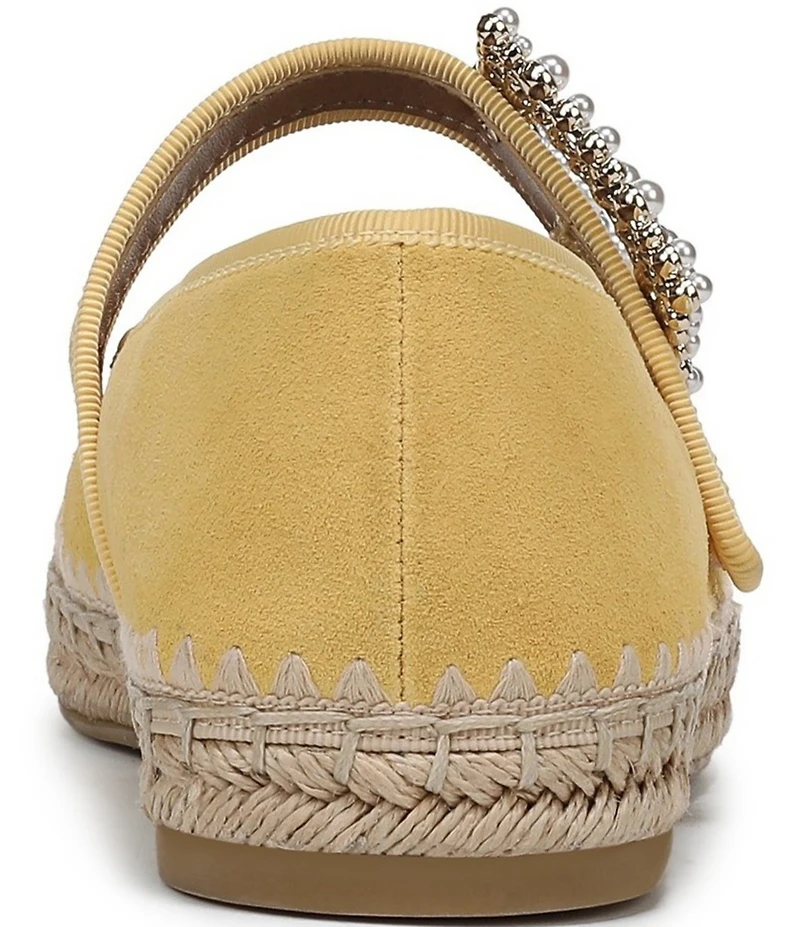 Naturalizer Java Suede Mary Jane Espadrille Flats